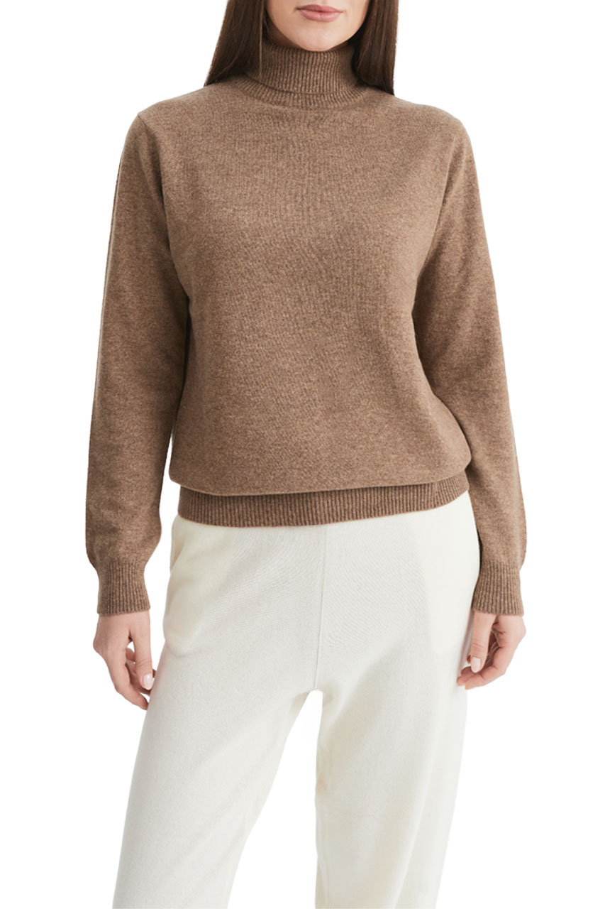 Свитер 112509 КОРИЧНЕВЫЙ, фото 3